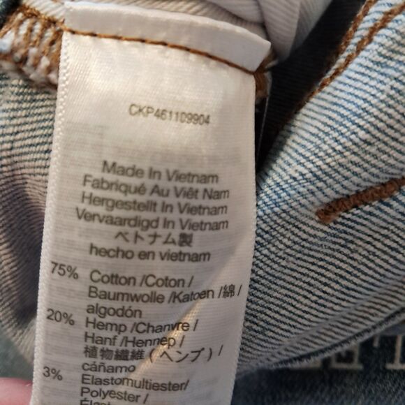 Madewell Jeans Mens 40x32 Athletic Slim Everyday Flex Light Wash Denim - Picture 12 of 16